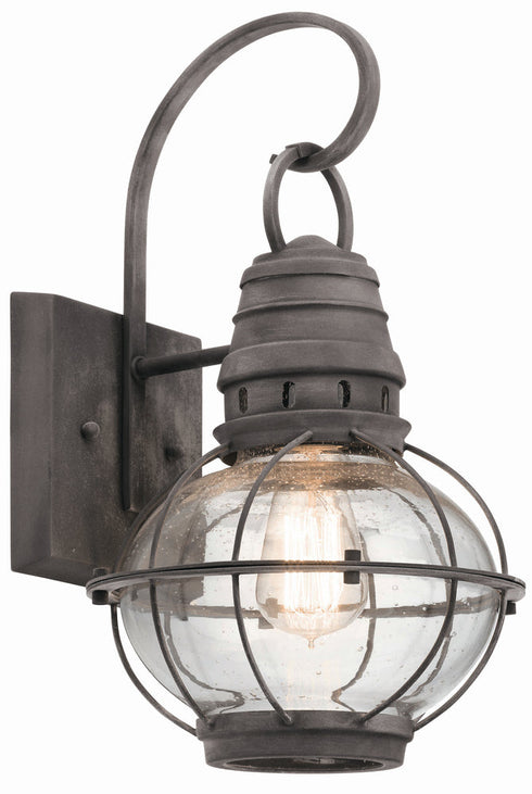 Kichler Bridge Point 1 Light Outdoor Wall Model: 49628WZC