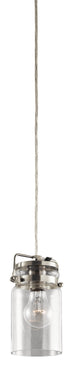 Kichler Brinley 1 Light Mini Pendant Model: 42878NI