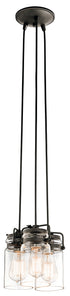 Kichler Brinley 3 Light Pendant Model: 42869NI