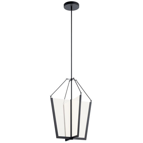 Kichler Calters LED Foyer Pendant Model: 52292BKLED