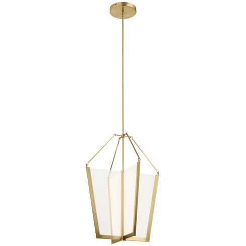 Kichler Calters LED Foyer Pendant Model: 52292BKLED