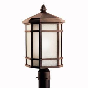 Kichler Cameron 1 Light Outdoor Post Mt Model: 9902PR