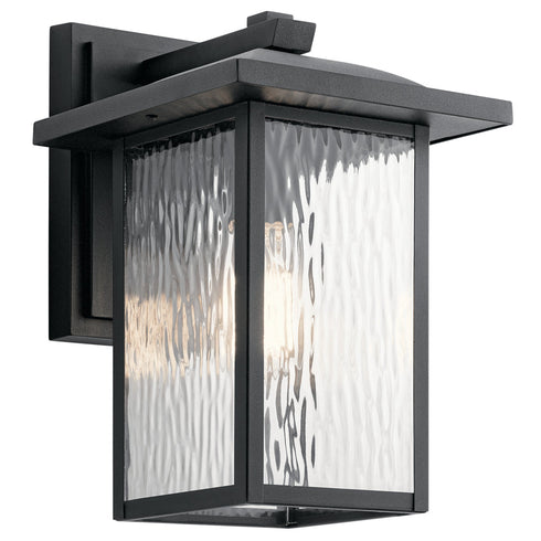 Kichler Capanna 1 Light Outdoor Wall Model: 49925BKT