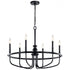 Kichler Capitol Hill 6 Light Chandelier Model: 52304BK