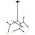 Kichler Cassius Chandelier Extra Large 8 Light in Black Finish Model: 52763BK