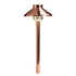 Kichler Cbr LED Integrated Stepped Dome LED Path in Centennial Brass Finish Model: 15820CBR30