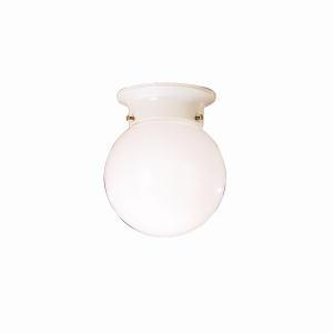 Kichler Ceiling Space 1 Light Flush Mount Model: 216WH