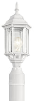 Kichler Chesapeake 1 Light Outdoor Post Mt Model: 49256BK