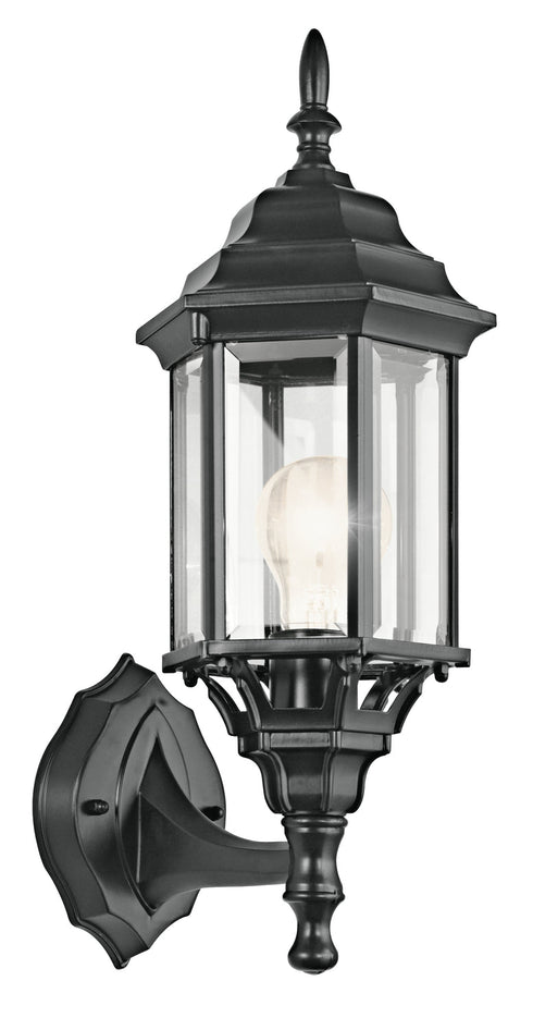 Kichler Chesapeake 1 Light Outdoor Wall Model: 49255BK
