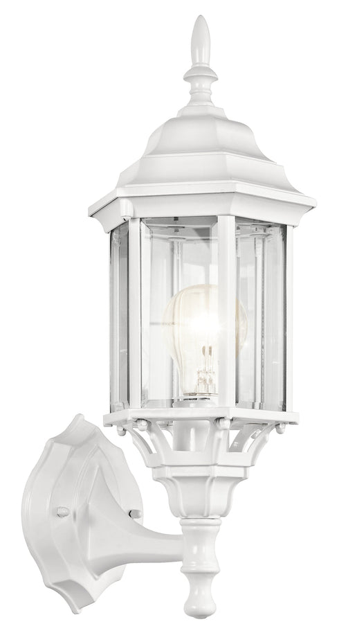 Kichler Chesapeake 1 Light Outdoor Wall Model: 49255BK
