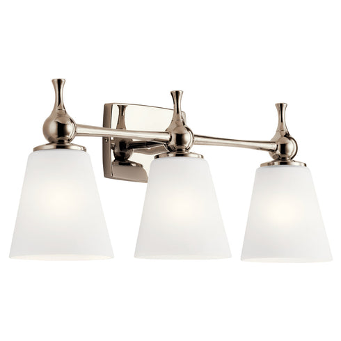 Kichler Cosabella™ 24 Inch 3 Light Vanity Light Model: 55092PN