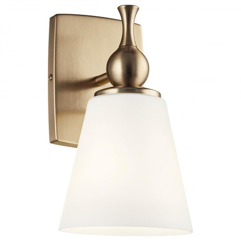 Kichler Cosabella™ 6 Inch 1 Light Wall Sconce Model: 55090CPZ