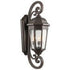 Kichler Courtyard 3 Light Outdoor Wall Model: 9060BKT