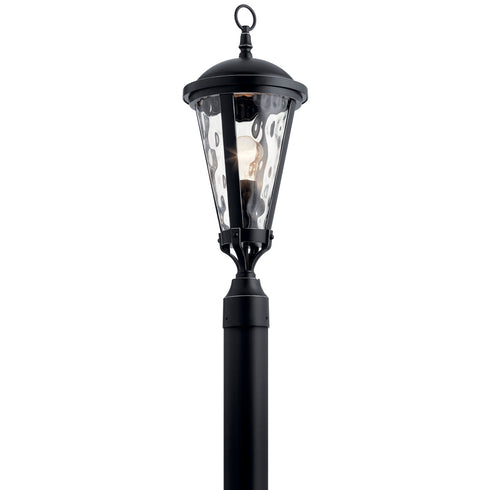 Kichler Cresleigh 1 Light Outdoor Post Mt Model: 49237BSL