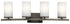 Kichler Crosby Bath 4 Light in Brushed Nickel Finish Model: 45498NI