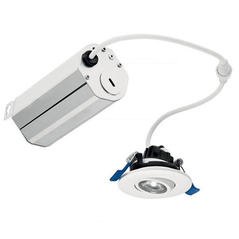Kichler Direct To Ceiling Mini Gimble 2in Gimbal Downlight 2700k Model: DLMG02R2790WHT