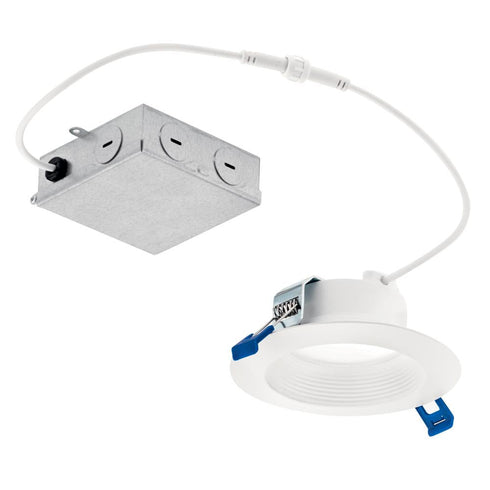 Kichler Direct To Ceiling Recessed 4in Recessed Downlight 3000k Model: DLRC04R3090WHT