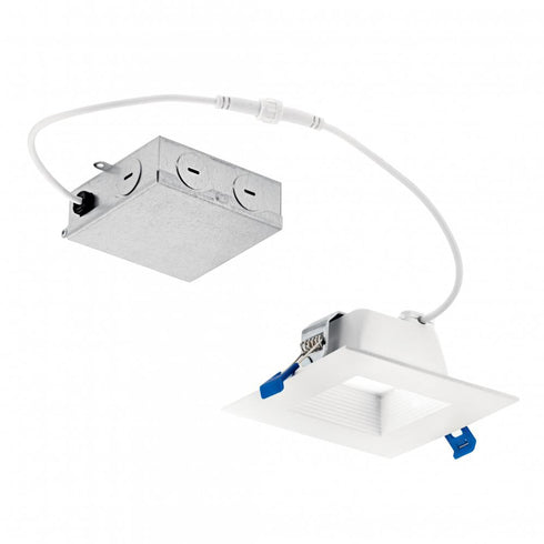 Kichler Direct To Ceiling Recessed 4in Recessed Downlight 3000k Model: DLRC04S3090WHT