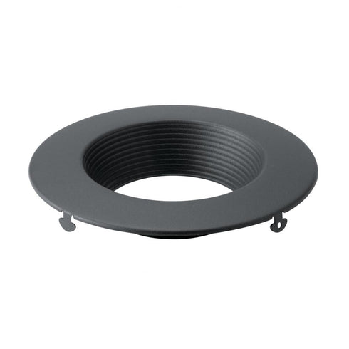 Kichler Direct To Ceiling Unv Accessor 4in Recessed Downlight Trim Model: DLTRC04RBKT