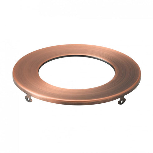 Kichler Direct To Ceiling Unv Accessor 4in Round Slim Downlight Trim Model: DLTSL04RBKT