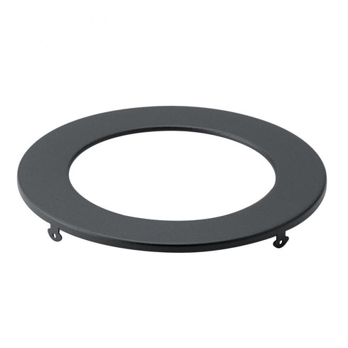 Kichler Direct To Ceiling Unv Accessor 5in Round Slim Downlight Trim Model: DLTSL05RBKT