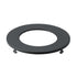 Kichler Direct To Ceiling Unv Accessories 4 Inch Round Slim Downlight Trim in Textured Black Finish Model: DLTSL04RBKT