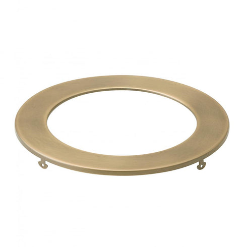 Kichler Direct To Ceiling Unv Accessories 6 Inch Round Slim Downlight Trim in Textured Black Finish Model: DLTSL06RBKT