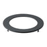 Kichler Direct To Ceiling Unv Accessories 6 Inch Round Slim Downlight Trim in Textured Black Finish Model: DLTSL06RBKT