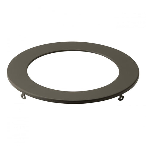 Kichler Direct To Ceiling Unv Accessories Direct to Ceiling Slim Decorative Trim 6 inch Round in Olde Bronze Model: DLTSL06ROZ