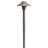 Kichler Dome Path Light 6in Model: 15470BKT