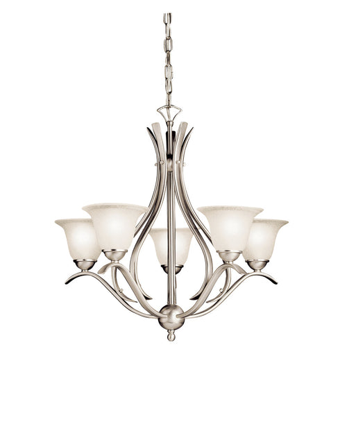 Kichler Dover 5 Light Chandelier Model: 2020NI