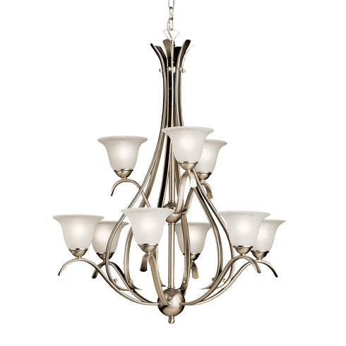 Kichler Dover 9 Light Chandelier Model: 2520NI