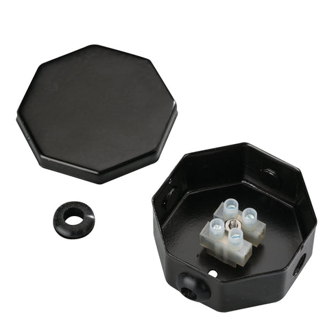 Kichler Dry Tape Accessory Splice Box Assembly Model: 10189BK