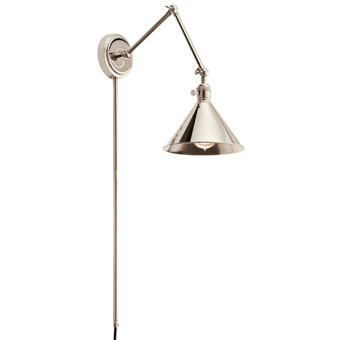 Kichler Ellerbeck 1 Light Wall Sconce Model: 43115BK