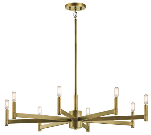 Kichler Erzo 8 Light Chandelier Model: 43857NBR