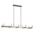 Kichler Erzo Linear Chandelier 10 Light in Black Finish Model: 52614BK
