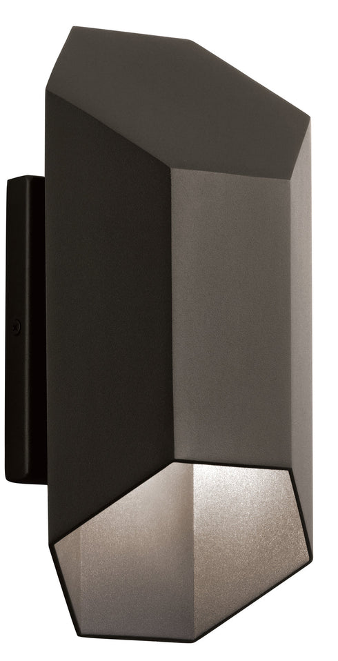 Kichler Estella 2 Light LED Outdoor Wall Model: 49608AZTLED