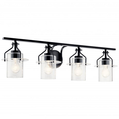 Kichler Everett™ 24 Inch 4 Light Vanity Light Model: 55080BK