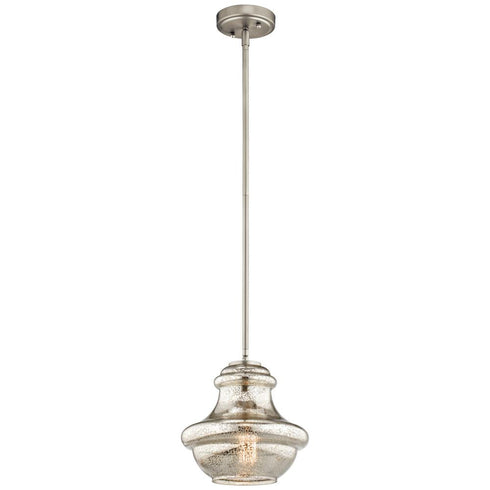 Kichler Everly
1 Light Mini Pendant Model: 42167NIMER