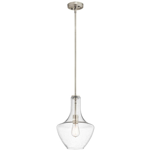 Kichler Everly
1 Light Pendant Model: 42141CHCLR