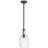 Kichler Everly 1 Light Pendant Model: 42456CHCLR