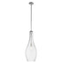 Kichler Everly 1 Light Pendant Model: 42475CHCLR