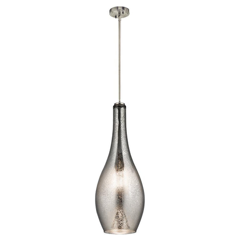Kichler Everly 1 Light Pendant Model: 42475CHCLR