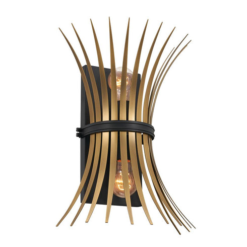 Kichler Felicity 16 Inch 1 Light Wall Sconce Black Model: 52461BK
