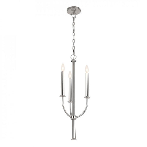 Kichler Florence 3 Light Mini Chandelier Model: 52496BNB