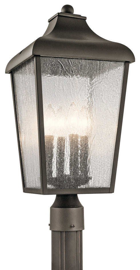 Kichler Forestdale 4 Light Outdoor Post Mt Model: 49739OZ