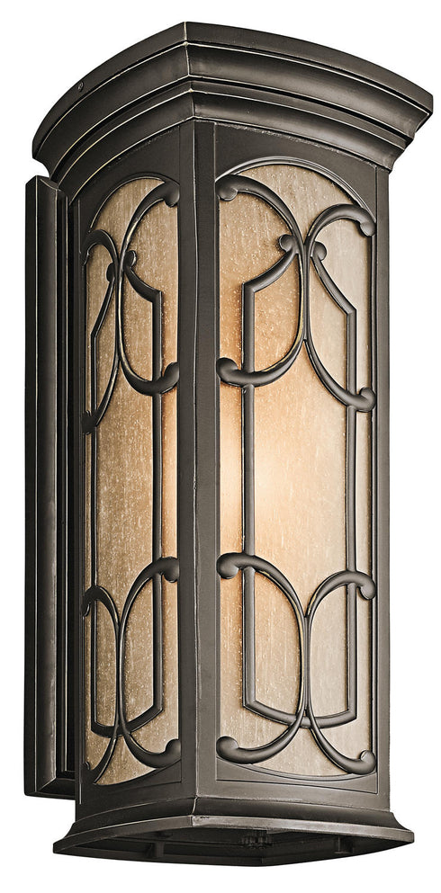 Kichler Franceasi 1 Light Outdoor Wall Model: 49229OZ