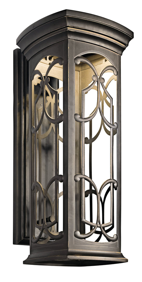 Kichler Franceasi 1 Light Outdoor Wall Model: 49229OZ