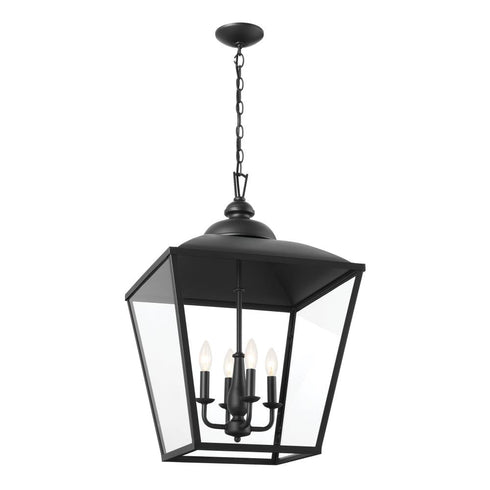 Kichler Gentle Hill 27.5 Inch 4 Light Foyer Pendant Model: 52475BKT