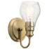 Kichler Greenbrier 1 Light Wall Sconce Model: 45390BK